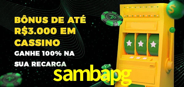 sambapg melhor bônus de depósito